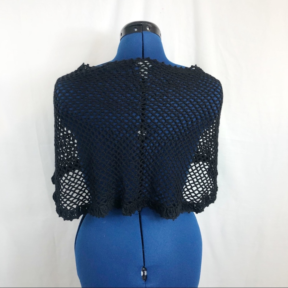 Ann Taylor silk wrap caplet/ shawl - Picture 2 of 5